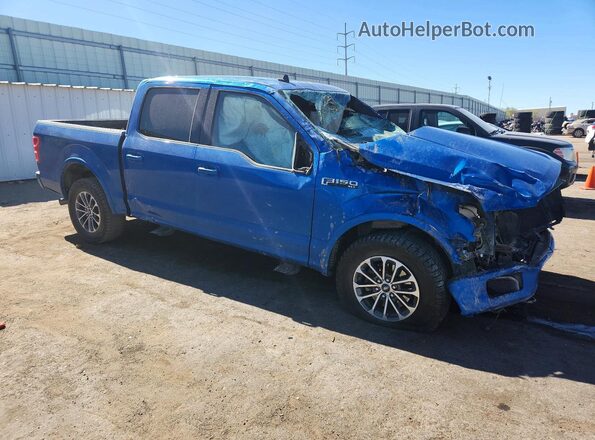 1FTEW1EP4KFA94609 2019 FORD F150 Синий 