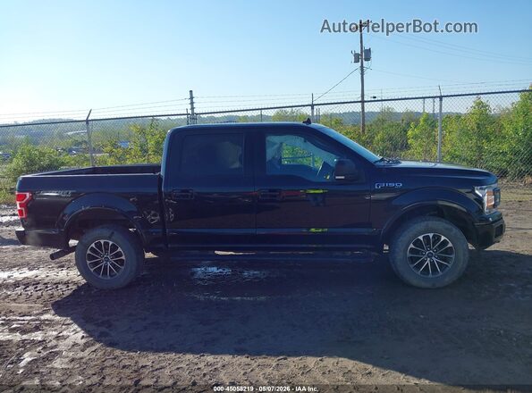 1FTEW1EP4KFC31029 2019 FORD F150 Black უკანა სალონის ხედი