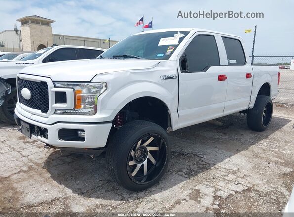 1FTEW1EP4KKE05155 2019 FORD F150 White Передня ліва чверть