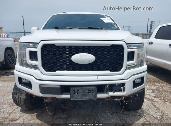 1FTEW1EP4KKE05155 2019 FORD F150 White Вид щитка приладів
