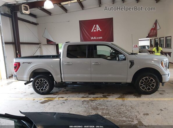 1FTEW1EP4MKE91893 2021 FORD F150 Gray 