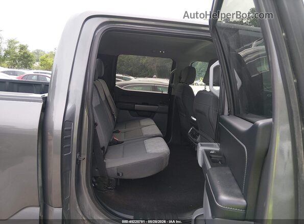 1FTEW1EP4NKF09603 2022 FORD F150 Gray Widok naklejki z numerem VIN
