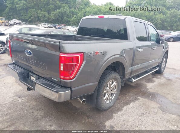1FTEW1EP4NKF09603 2022 FORD F150 Gray Tył prawy
