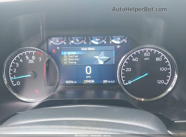 1FTEW1EP4NKF09603 2022 FORD F150 Gray Widok tylnych siedzeń