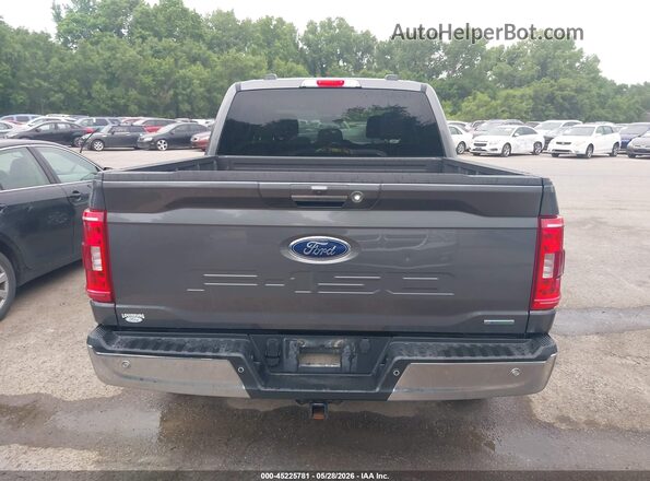 1FTEW1EP4NKF09603 2022 FORD F150 Gray 