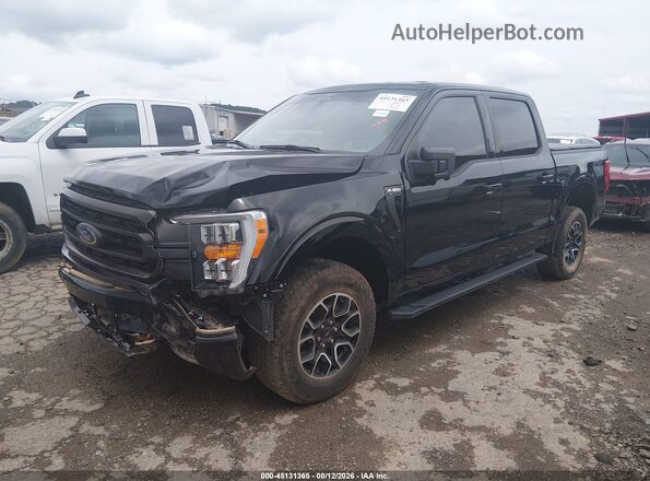 1FTEW1EP4PFA78787 2023 FORD F150 Black Front left