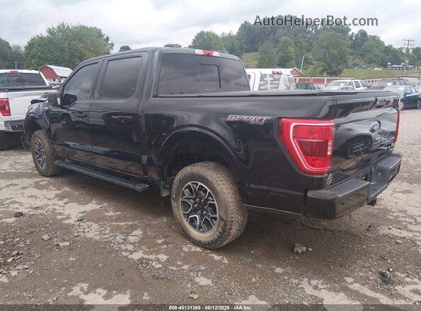 1FTEW1EP4PFA78787 2023 FORD F150 Black Rear left