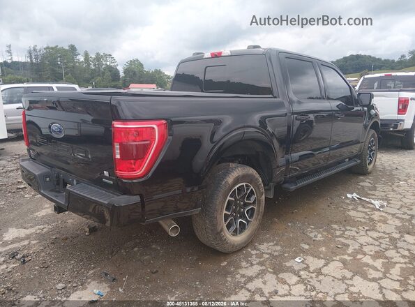 1FTEW1EP4PFA78787 2023 FORD F150 Black Rear right