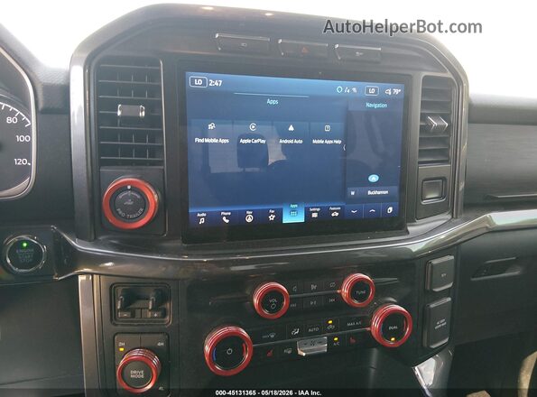 1FTEW1EP4PFA78787 2023 FORD F150 Black 