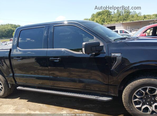 1FTEW1EP4PFA78787 2023 FORD F150 Black Rear interior view