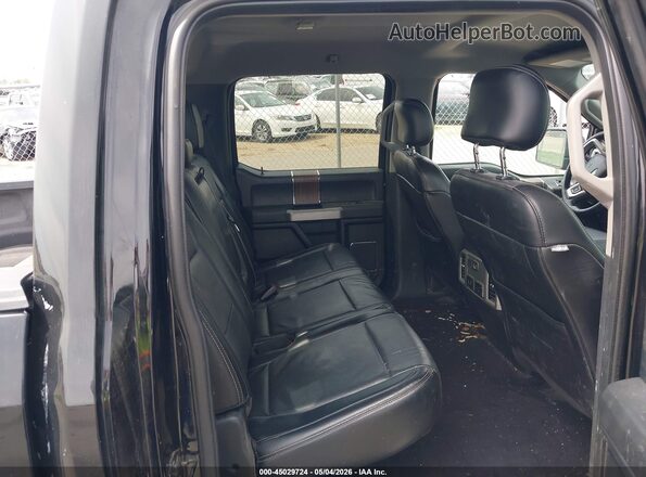 1FTEW1EP5HFA10712 2017 FORD F150 Black VIN կոդի պիտակի տեսք