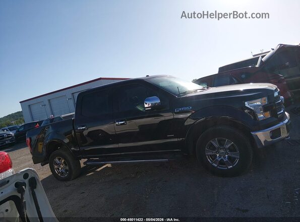 1FTEW1EP5HFB32471 2017 FORD F150 Black Rear interior view