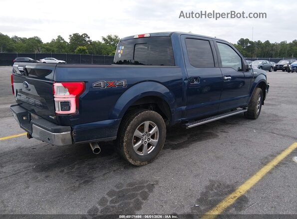 1FTEW1EP5JFD58208 2018 FORD F150 Navy Задняя правая четверть