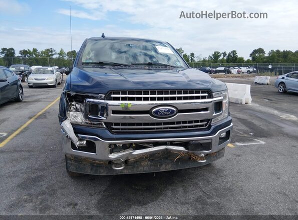 1FTEW1EP5JFD58208 2018 FORD F150 Navy Вид спереди
