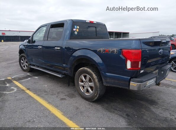 1FTEW1EP5JFD58208 2018 FORD F150 Navy Задняя левая четверть