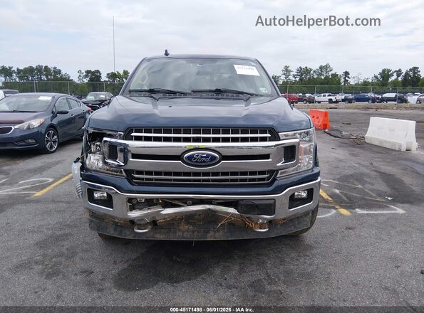 1FTEW1EP5JFD58208 2018 FORD F150 Navy Вид щитка приборов