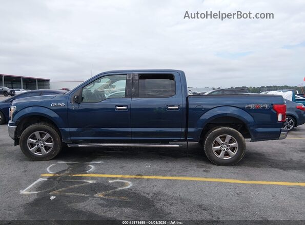 1FTEW1EP5JFD58208 2018 FORD F150 Navy Панорамный вид салона 360°