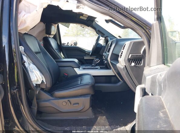 1FTEW1EP5KFA39909 2019 FORD F150 Black Vista interior delantera