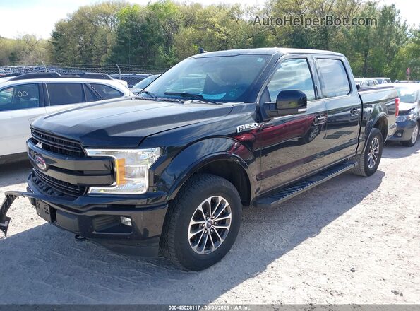 1FTEW1EP5KFA39909 2019 FORD F150 Black Vista tres cuartos delantera izquierda