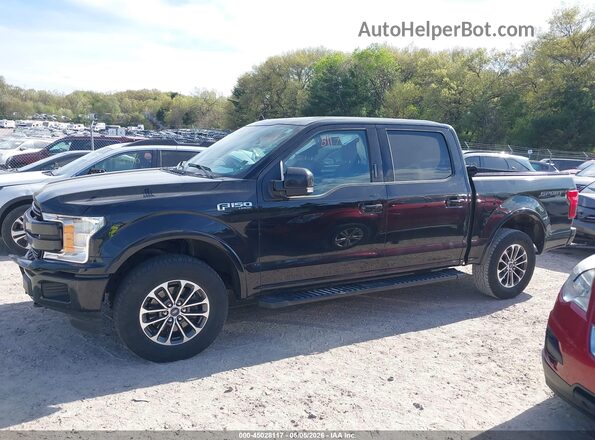 1FTEW1EP5KFA39909 2019 FORD F150 Black Vista interior de 360 grados