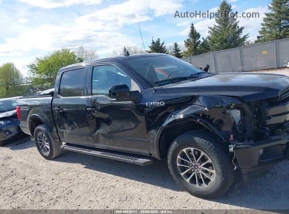 1FTEW1EP5KFA39909 2019 FORD F150 Black Vista interior trasera