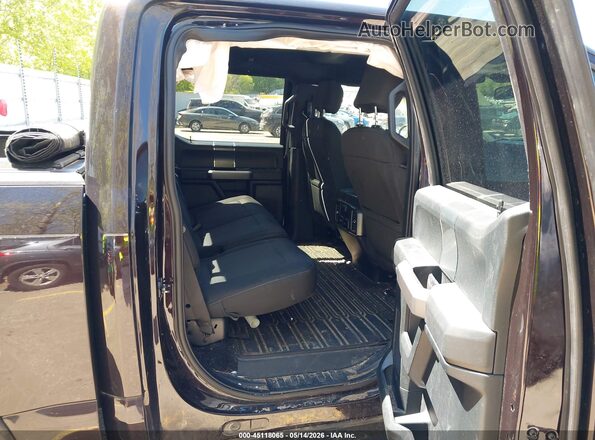 1FTEW1EP5KFC07242 2019 FORD F150 Maroon Вид наклейки з VIN-кодом