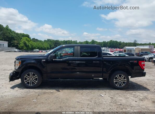 1FTEW1EP5NFC03597 2022 FORD F150 Black 360 interior view
