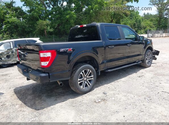 1FTEW1EP5NFC03597 2022 FORD F150 Black Rear right