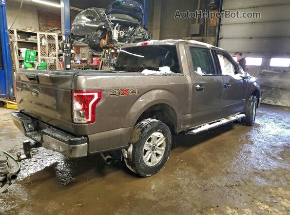 1FTEW1EP6GFB05813 2016 FORD F150 Brown Հետևի աջ