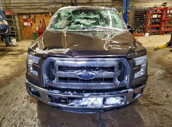 1FTEW1EP6GFB05813 2016 FORD F150 Brown Դիմացի տեսք