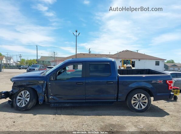 1FTEW1EP6JFD09339 2018 FORD F150 Dark Blue 