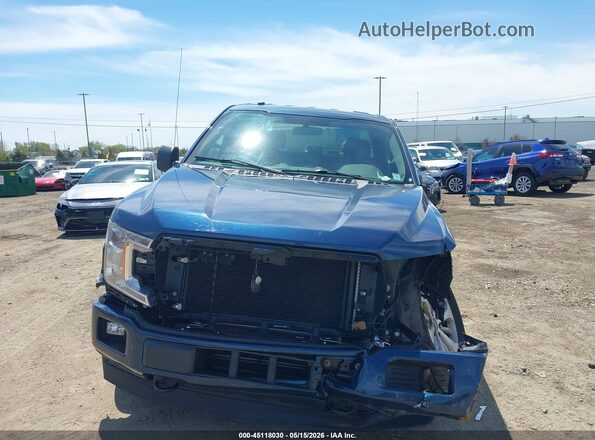 1FTEW1EP6JFD09339 2018 FORD F150 Dark Blue 