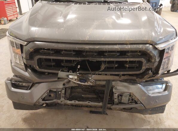 1FTEW1EP6MFC25851 2021 FORD F150 Gray Front view