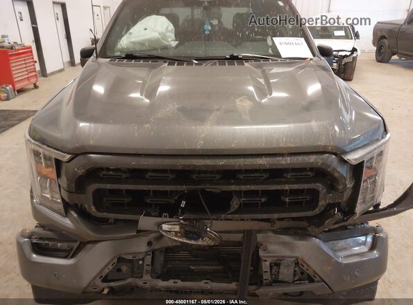 1FTEW1EP6MFC25851 2021 FORD F150 Gray Instrument cluster view