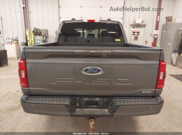 1FTEW1EP6MFC25851 2021 FORD F150 Gray 