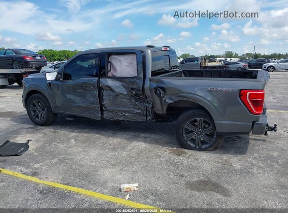 1FTEW1EP6PKF06186 2023 FORD F150 Gray 