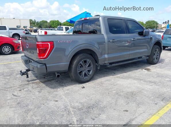 1FTEW1EP6PKF06186 2023 FORD F150 Gray Tył prawy
