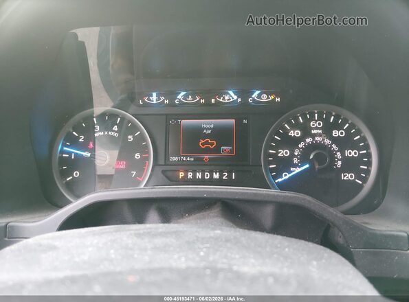 1FTEW1EP7HKC27685 2017 FORD F150 Gray Widok tylnych siedzeń