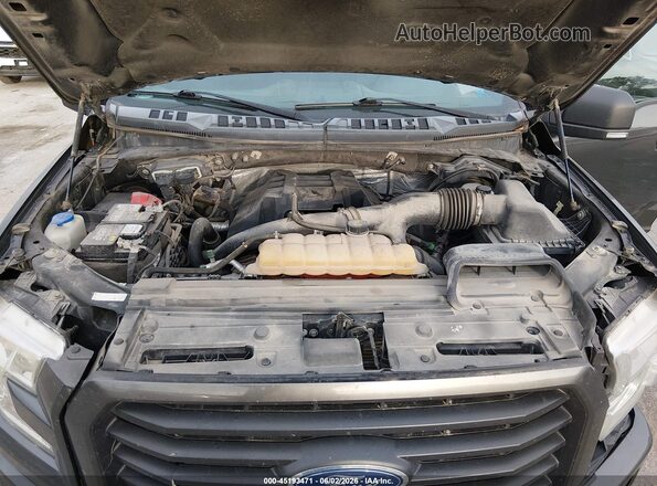 1FTEW1EP7HKC27685 2017 FORD F150 Gray Widok z tyłu