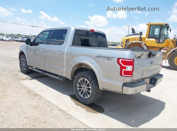 1FTEW1EP7LKD95500 2020 FORD F150 Silver Rear left