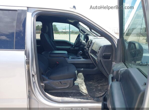 1FTEW1EP7LKD95500 2020 FORD F150 Silver Front interior view