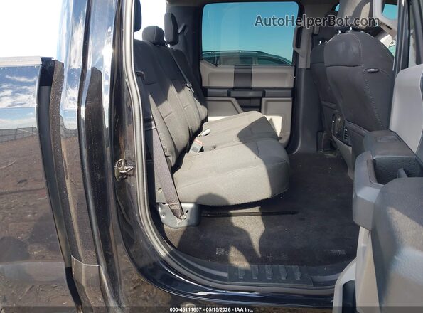 1FTEW1EP8JFC43652 2018 FORD F150 Black Widok naklejki z numerem VIN