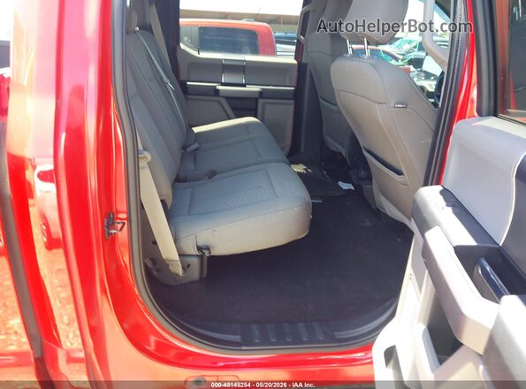 1FTEW1EP8KKD63475 2019 FORD F150 Red VIN კოდის სტიკერის ხედი