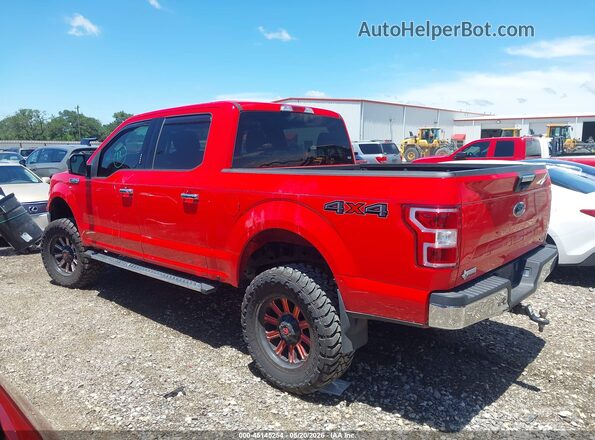 1FTEW1EP8KKD63475 2019 FORD F150 Red სალონის 360-გრადუსიანი ხედი