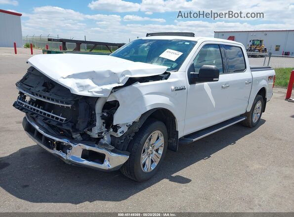 1FTEW1EP8KKF18428 2019 FORD F150 White Vista tres cuartos delantera izquierda