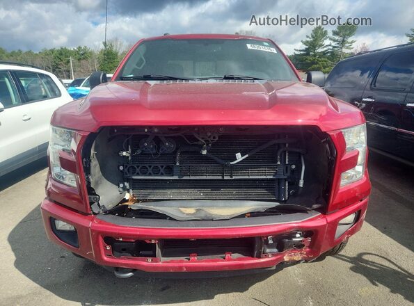 1FTEW1EP9GFB80179 2016 FORD F150 Burgundy 