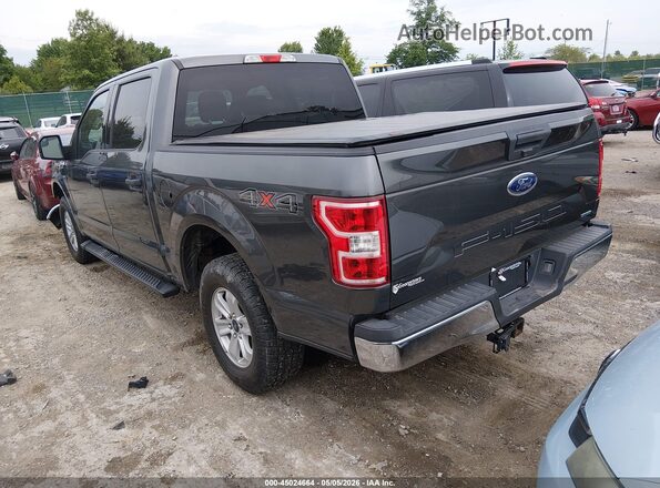 1FTEW1EP9JFD15720 2018 FORD F150 Gray Հետևի ձախ
