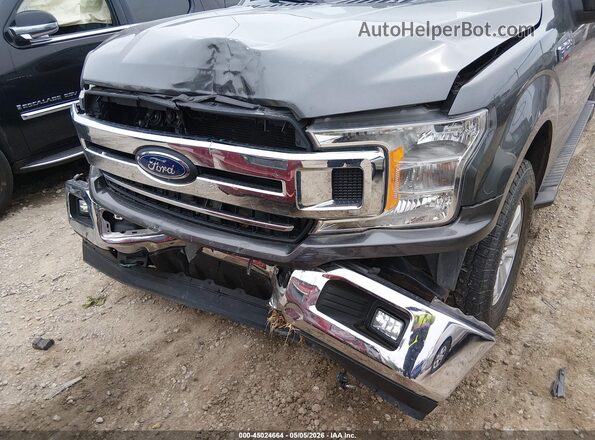1FTEW1EP9JFD15720 2018 FORD F150 Gray Դիմացի տեսք