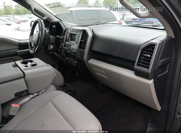 1FTEW1EP9JFD15720 2018 FORD F150 Gray Սալոնի դիմացի տեսք