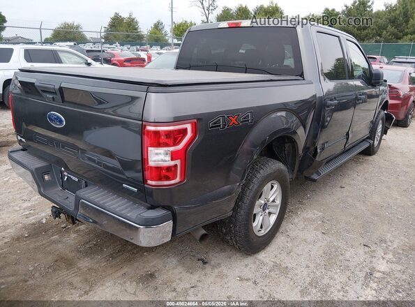 1FTEW1EP9JFD15720 2018 FORD F150 Gray Հետևի աջ